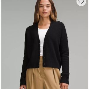 Brand new Lululemon Alpaca Cardigan Sweater
